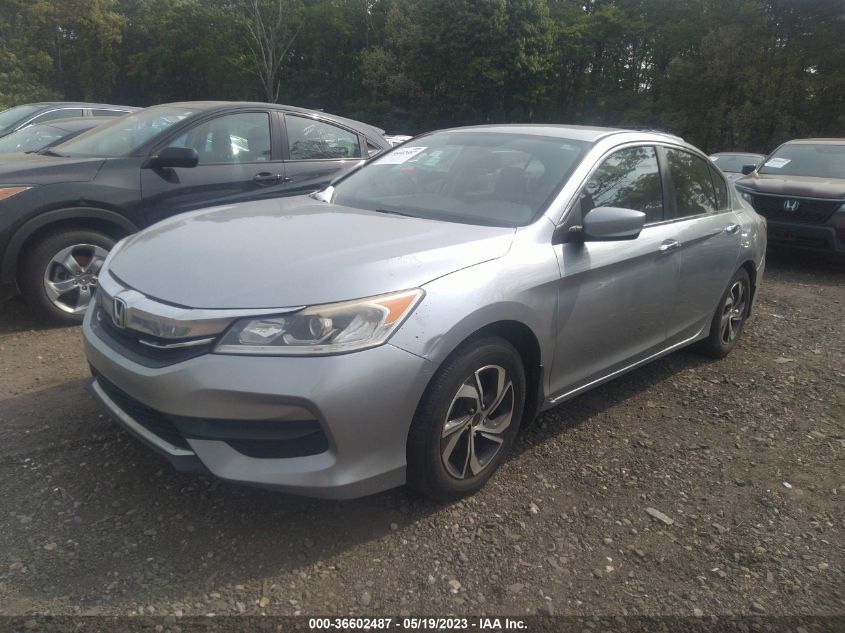 2016 HONDA ACCORD SEDAN LX - 1HGCR2F31GA059418