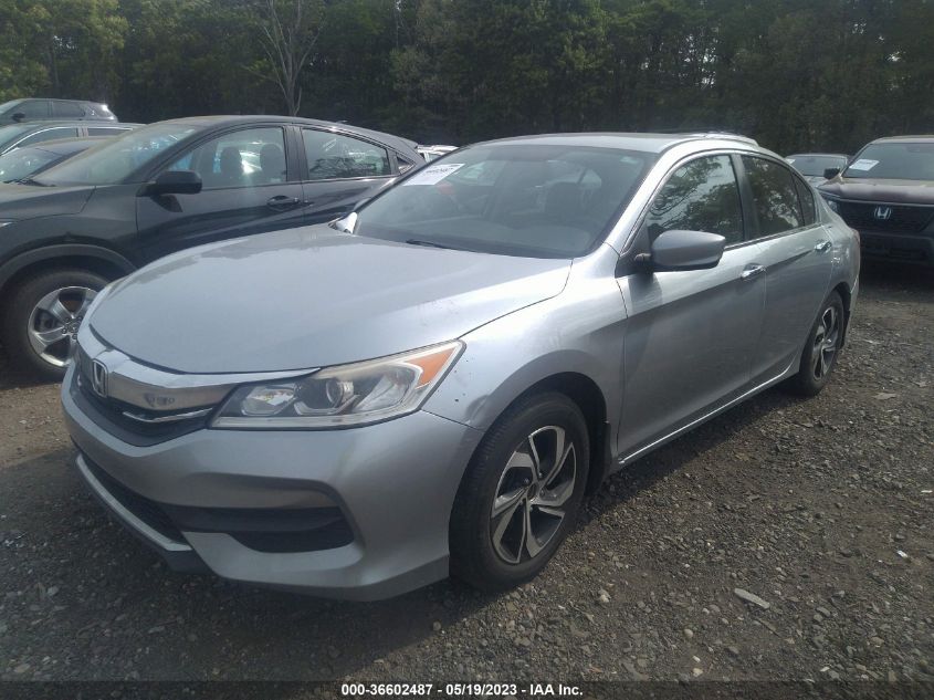 2016 HONDA ACCORD SEDAN LX - 1HGCR2F31GA059418