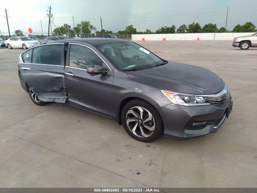2016 HONDA ACCORD SEDAN EX-L - 1HGCR2F86GA009903