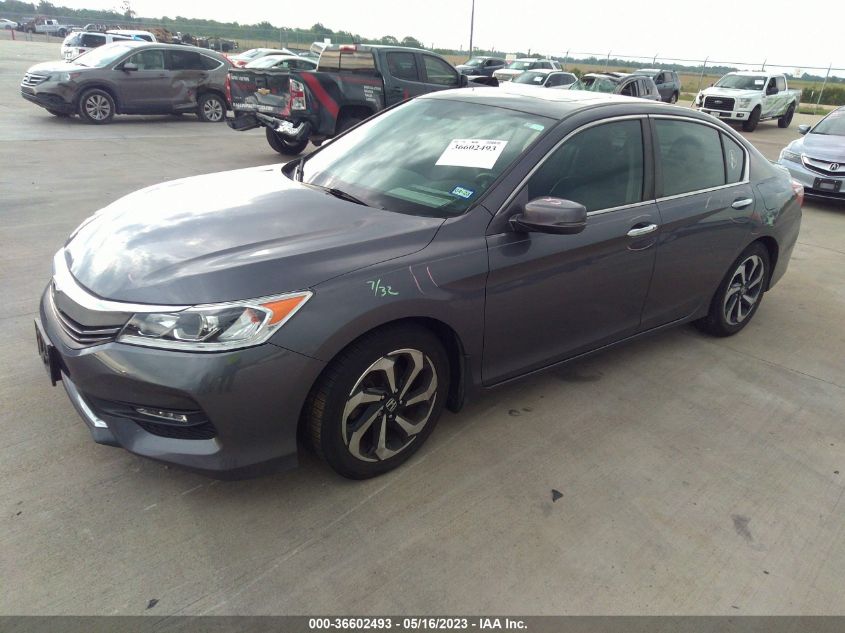 2016 HONDA ACCORD SEDAN EX-L - 1HGCR2F86GA009903