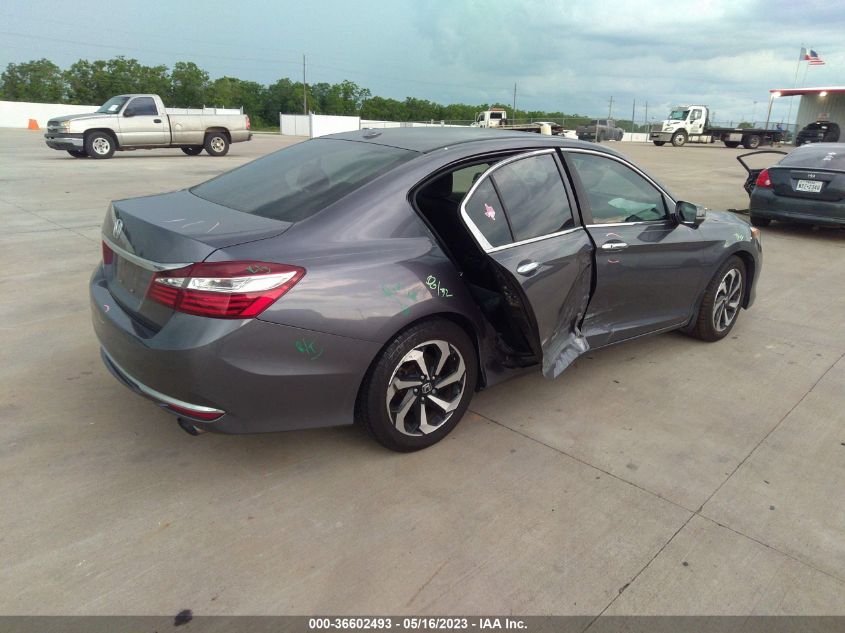 2016 HONDA ACCORD SEDAN EX-L - 1HGCR2F86GA009903