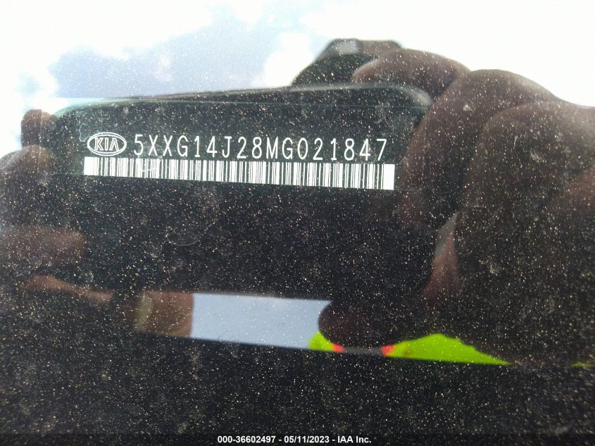 2021 KIA K5 LXS - 5XXG14J28MG021847