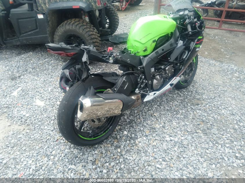 2022 KAWASAKI ZX636 K JKBZXJH13NA013788