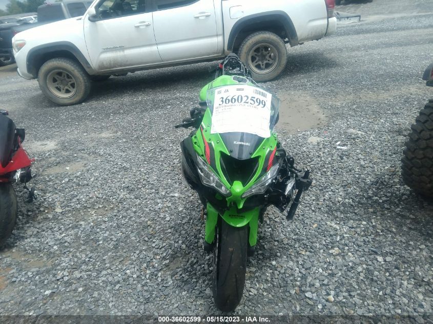 2022 KAWASAKI ZX636 K JKBZXJH13NA013788