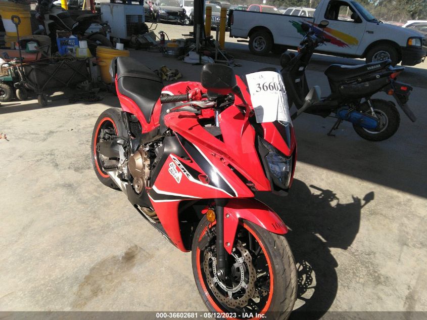 MLHRC7456J5400045 HONDA CBR650 FA 2018