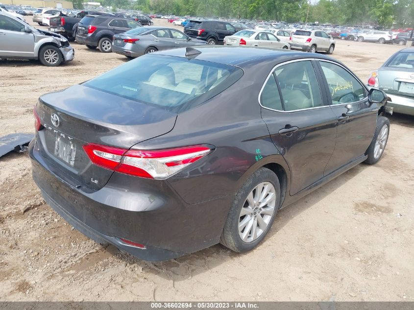 2020 TOYOTA CAMRY LE - 4T1L11AK1LU905677