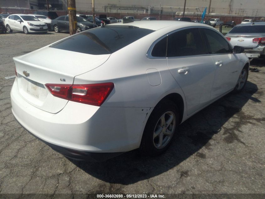 2016 CHEVROLET MALIBU LS - 1G1ZB5ST8GF264508