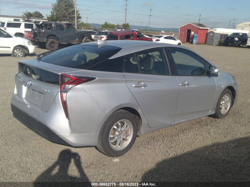 2016 TOYOTA PRIUS FOUR - JTDKARFU3G3020210