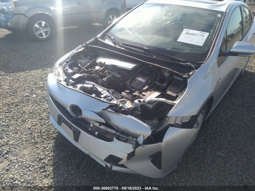 2016 TOYOTA PRIUS FOUR - JTDKARFU3G3020210