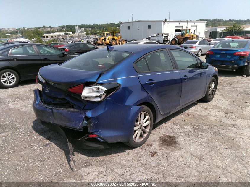 2017 KIA FORTE LX - 3KPFL4A79HE153287