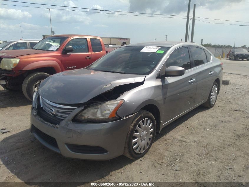 2014 NISSAN SENTRA S/FE+ S/SV/FE+ SV/SR/SL - 3N1AB7AP8EY239542