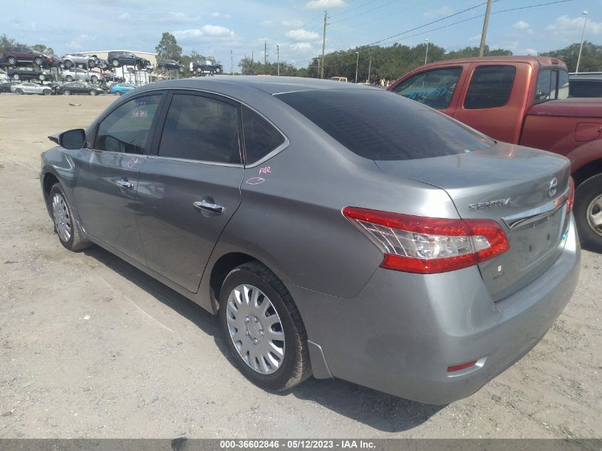 2014 NISSAN SENTRA S/FE+ S/SV/FE+ SV/SR/SL - 3N1AB7AP8EY239542