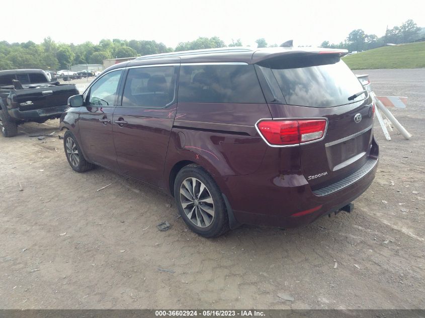 2017 KIA SEDONA SX - KNDMC5C13H6283108