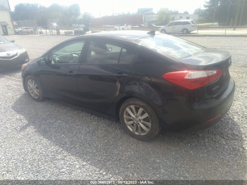 2016 KIA FORTE LX - KNAFX4A67G5569020