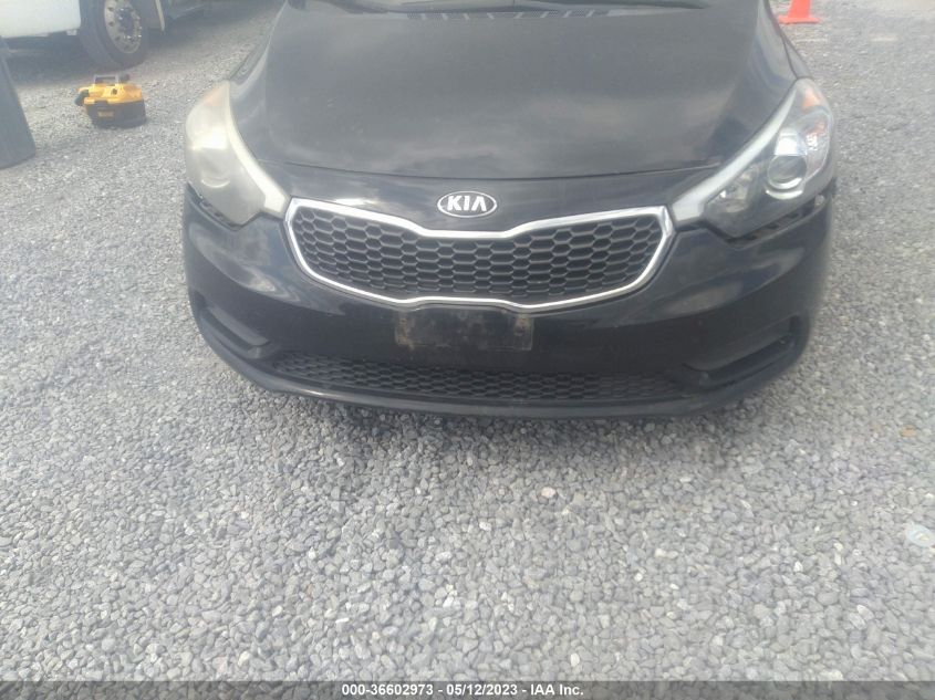 2016 KIA FORTE LX - KNAFX4A67G5569020
