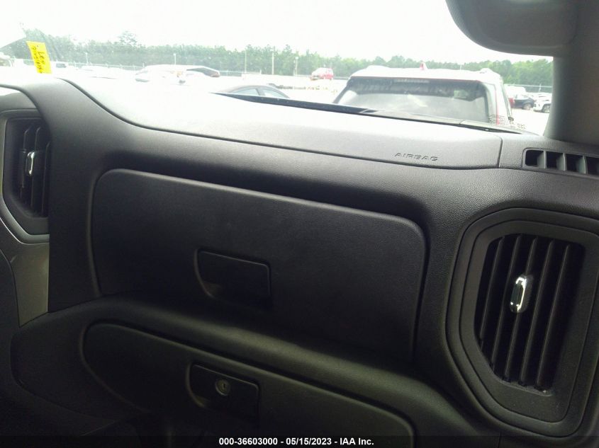 2022 CHEVROLET SILVERADO 1500 CUSTOM - 1GCPDBEK0NZ612114