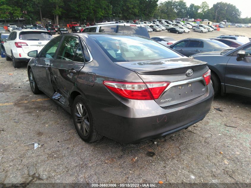 2017 TOYOTA CAMRY XLE/SE/LE/XSE - 4T1BF1FK0HU295025