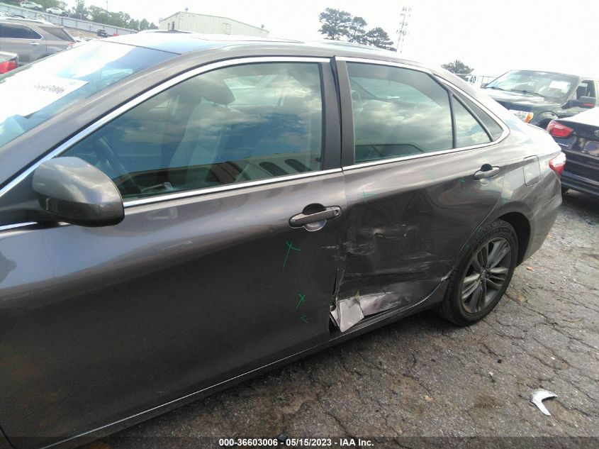 2017 TOYOTA CAMRY XLE/SE/LE/XSE - 4T1BF1FK0HU295025