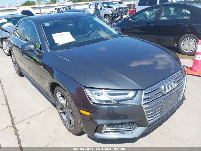 2017 AUDI A4 PREMIUM PLUS - WAUENAF42HN069596