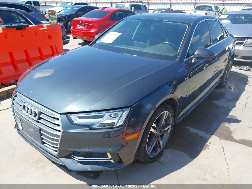 2017 AUDI A4 PREMIUM PLUS - WAUENAF42HN069596