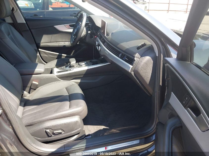 2017 AUDI A4 PREMIUM PLUS - WAUENAF42HN069596