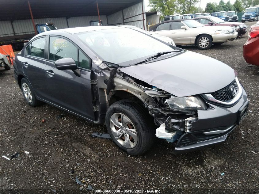 2015 HONDA CIVIC SEDAN LX - 19XFB2F56FE121246