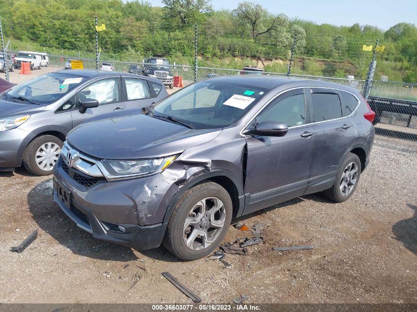 2018 HONDA CR-V EX - 7FARW2H55JE048862