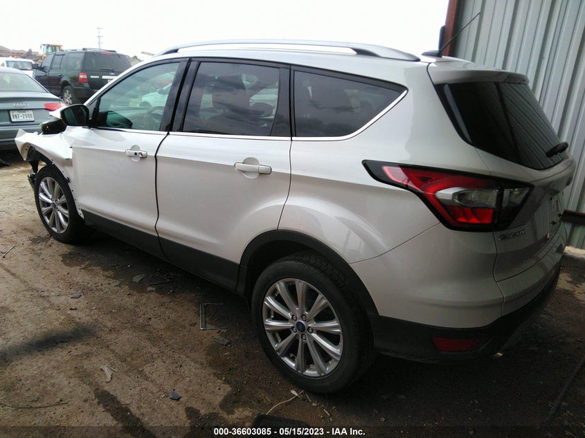 VIN 1FMCU0JD9HUD08593 2017 FORD ESCAPE TITANIUM