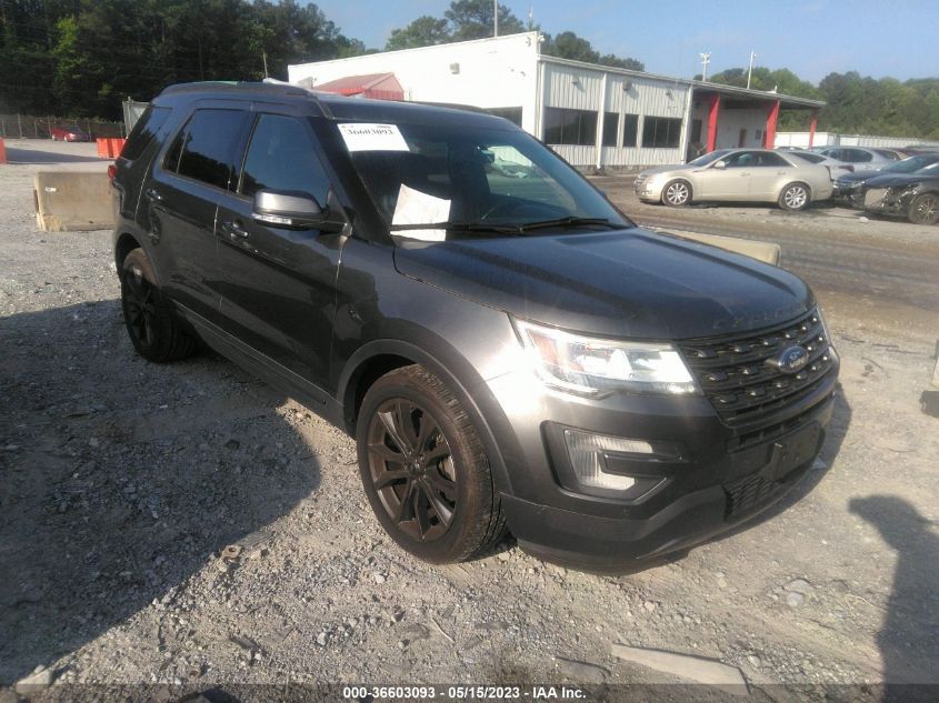 2017 FORD EXPLORER XLT - 1FM5K7D81HGA01410