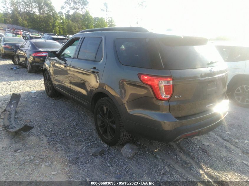 2017 FORD EXPLORER XLT - 1FM5K7D81HGA01410