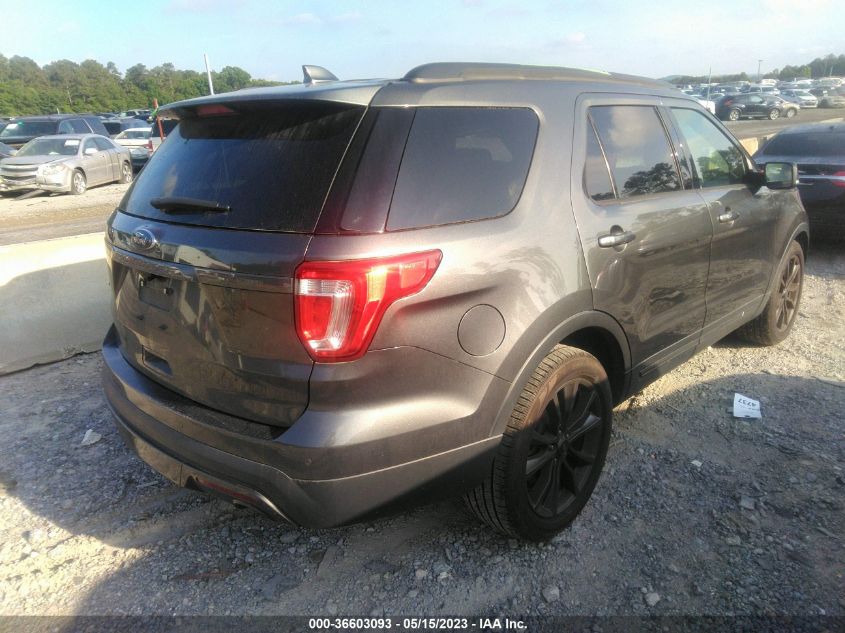 2017 FORD EXPLORER XLT - 1FM5K7D81HGA01410