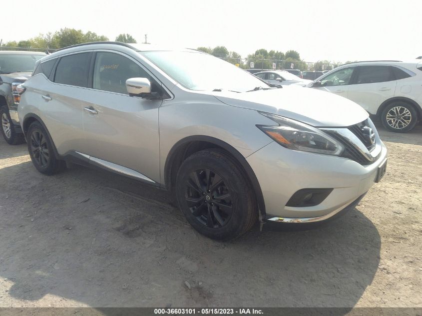 2018 NISSAN MURANO SV - 5N1AZ2MH7JN203280