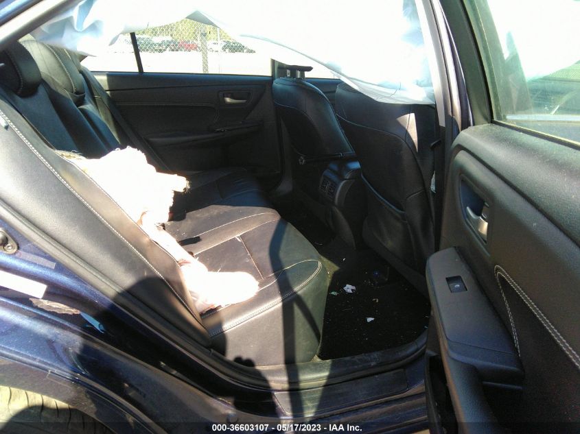 2017 TOYOTA CAMRY XLE/SE/LE/XSE - 4T1BF1FK1HU750500