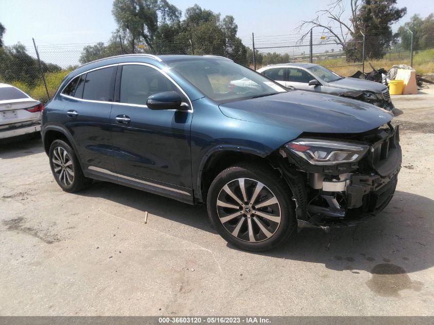 2022 MERCEDES-BENZ GLA GLA 250 - W1N4N4HB1NJ408176