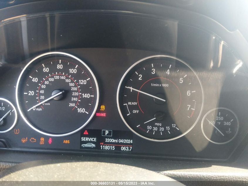 2015 BMW 3 SERIES 335I XDRIVE - WBA3B9C5XFP705226