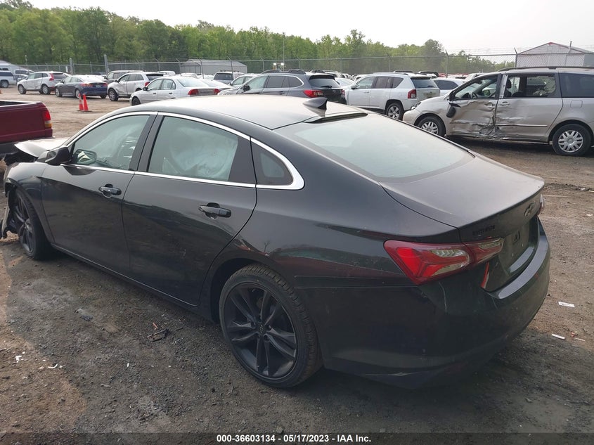 VIN 1G1ZD5ST4MF010235 2021 CHEVROLET MALIBU LT