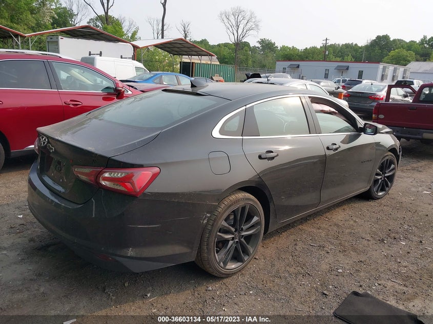 VIN 1G1ZD5ST4MF010235 2021 CHEVROLET MALIBU LT
