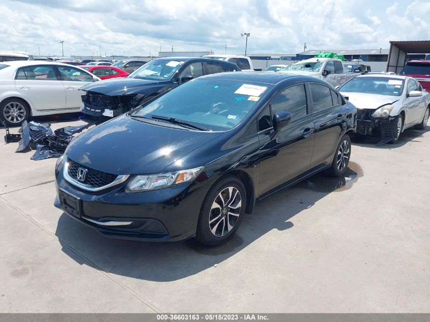 2015 HONDA CIVIC SEDAN EX - 19XFB2F86FE025739