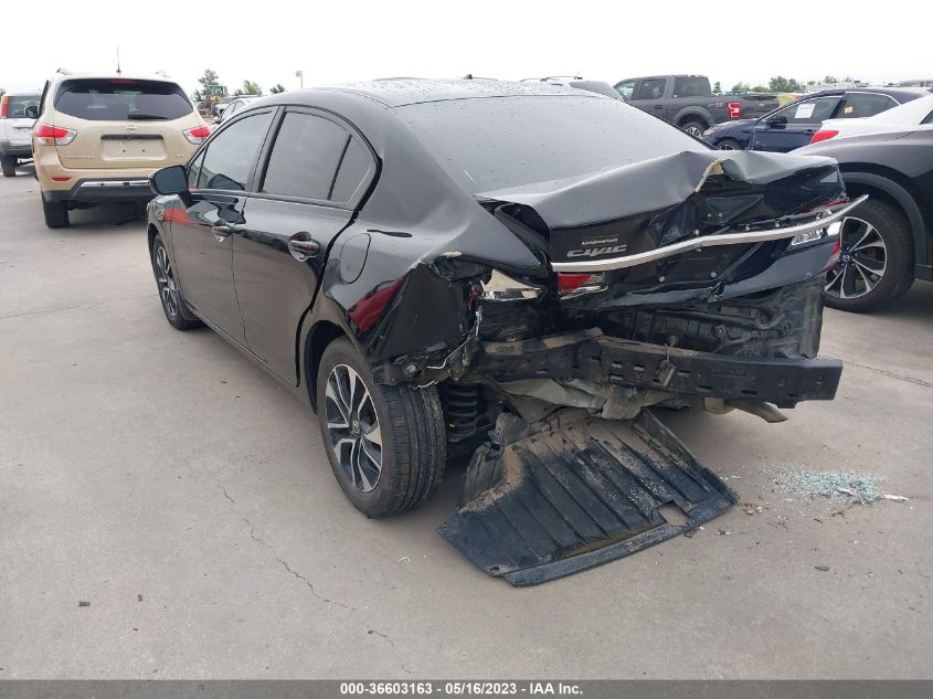 2015 HONDA CIVIC SEDAN EX - 19XFB2F86FE025739
