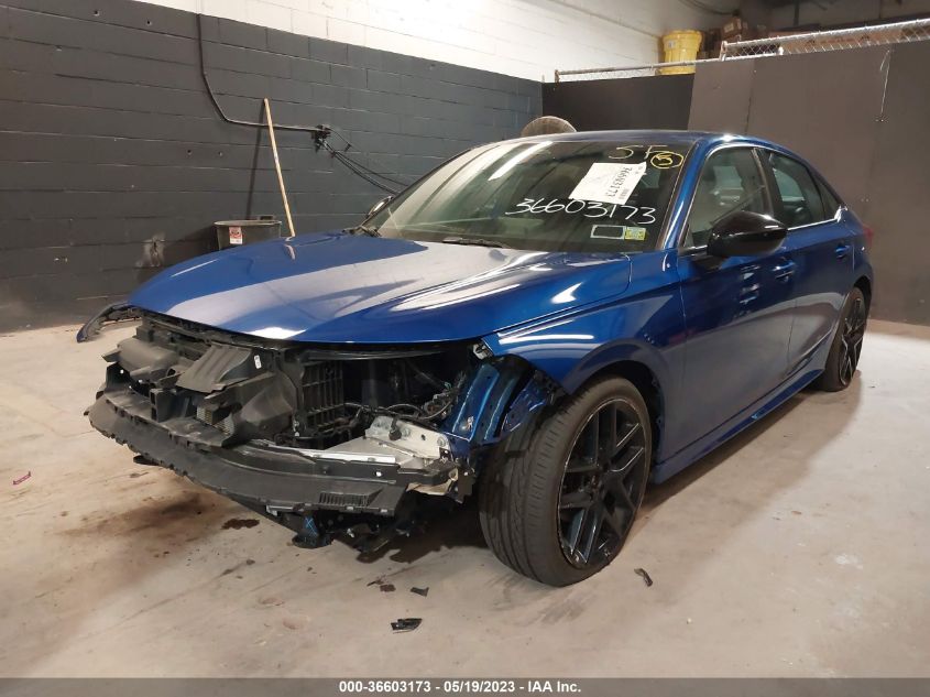 2022 HONDA CIVIC SEDAN SPORT - 2HGFE2F54NH535573