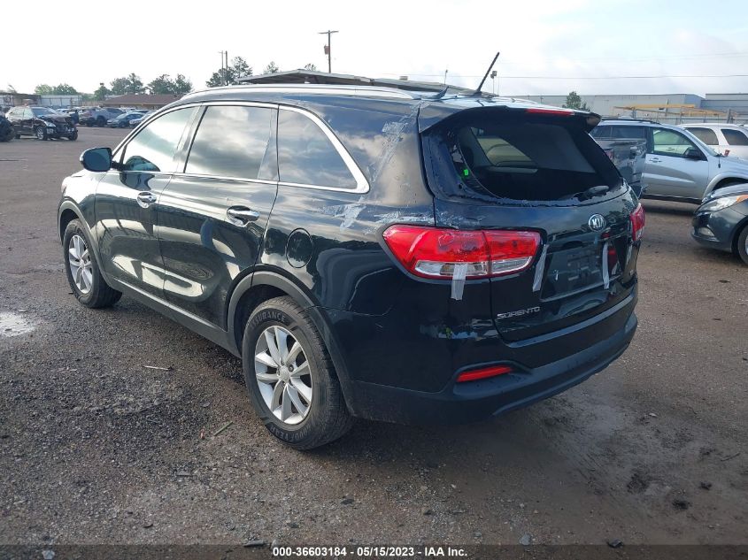 2017 KIA SORENTO LX - 5XYPG4A3XHG258106