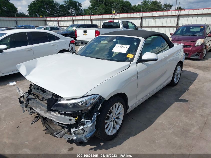 2016 BMW 2 SERIES 228I - WBA1K9C55GV710239