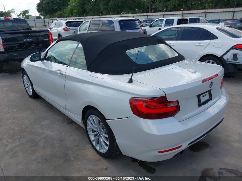 2016 BMW 2 SERIES 228I - WBA1K9C55GV710239