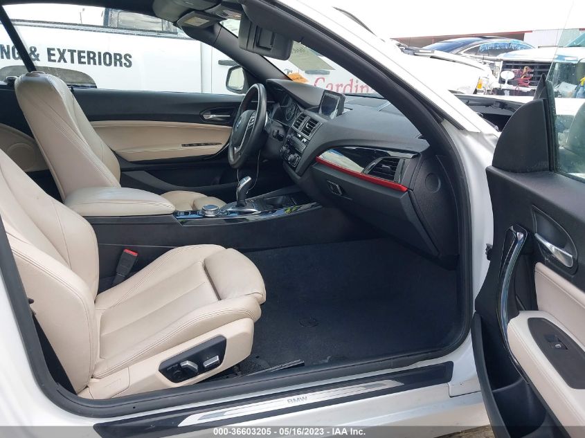 2016 BMW 2 SERIES 228I - WBA1K9C55GV710239