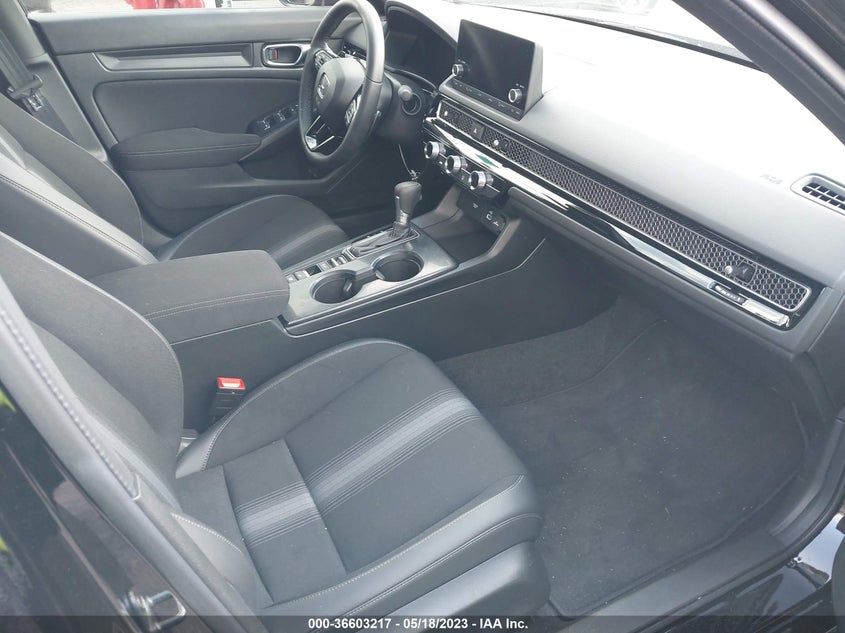 VIN 2HGFE2F54NH600910 2022 HONDA CIVIC SEDAN SPORT