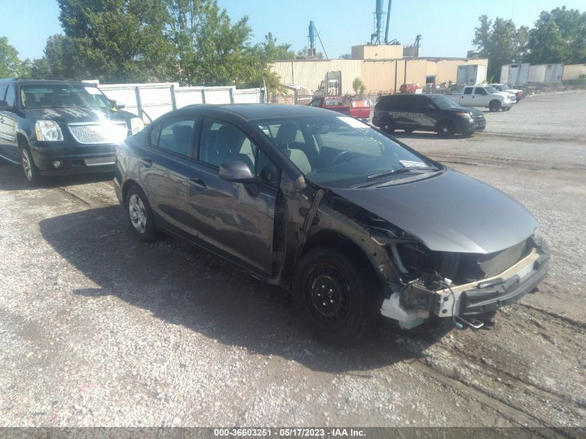 2013 HONDA CIVIC SDN LX - 2HGFB2F50DH562308