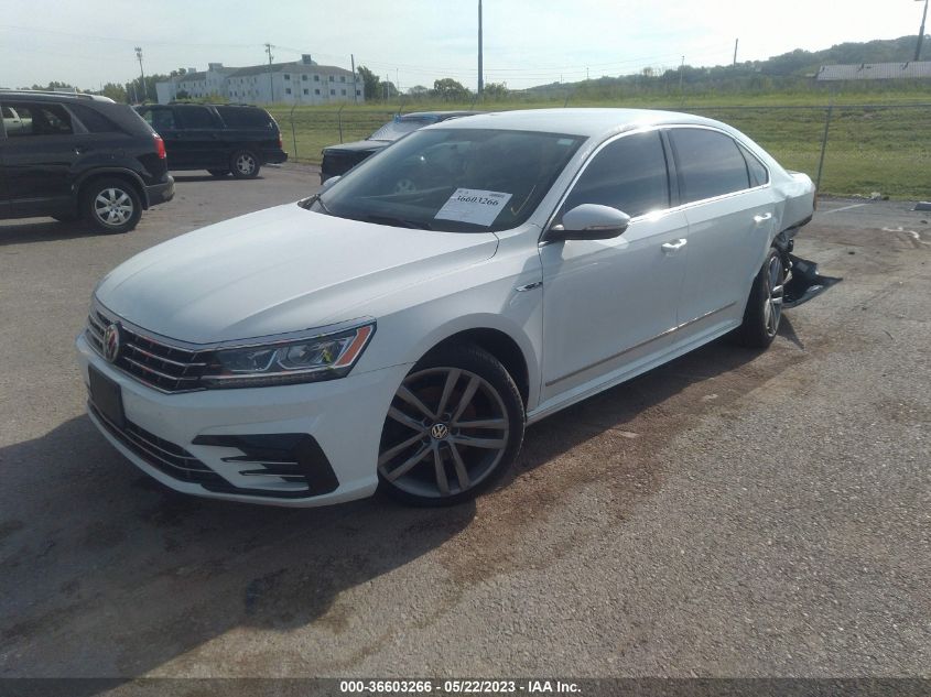 2017 VOLKSWAGEN PASSAT R-LINE W/COMFORT PKG - 1VWDT7A30HC016247
