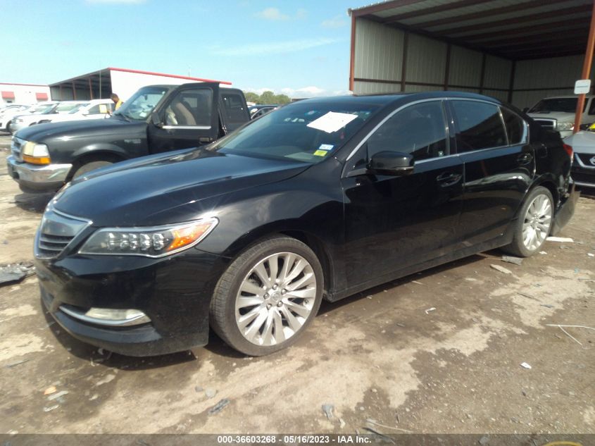 2014 ACURA RLX ADVANCE PKG JH4KC1F91EC000542