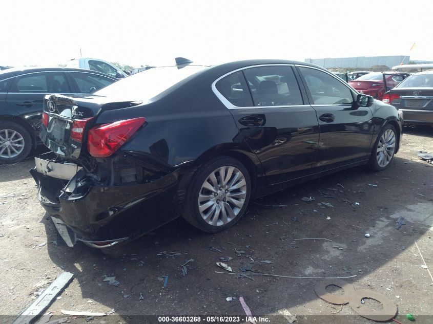 2014 ACURA RLX ADVANCE PKG JH4KC1F91EC000542