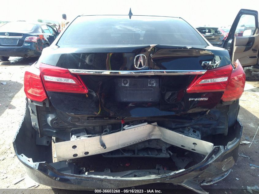 2014 ACURA RLX ADVANCE PKG JH4KC1F91EC000542